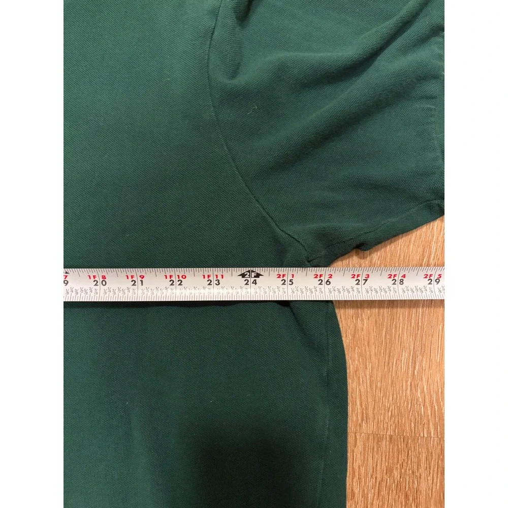 Polo Ralph Lauren Mens 3XB Big Forest Green Red Pony Cotton Pique Polo Shirt